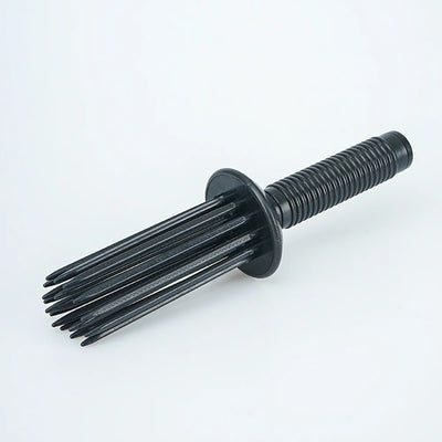 Salon Professional Hair Fluffy Curling Comb With Non-slip handle Anti‑Slip Round Hair Brush Curling Wand Barrel Hairstyling Tool