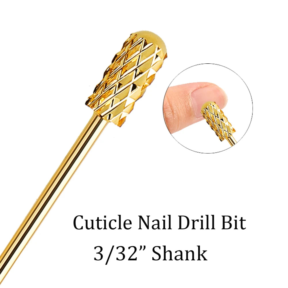 1pc Tungsten Carbide Nail Drill Bit Cutter For Manicure Machine Carbide Electric Nail Drill Milling Cutter For Nail Accessories