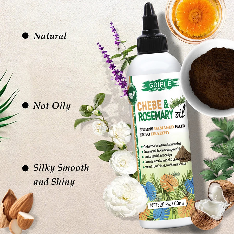 Chebe & Rosemary Oil Moisturizing Nourishing Hair Care Products Promote Healthy Hair Essential Oils Smooth and Shiny Conditioner
