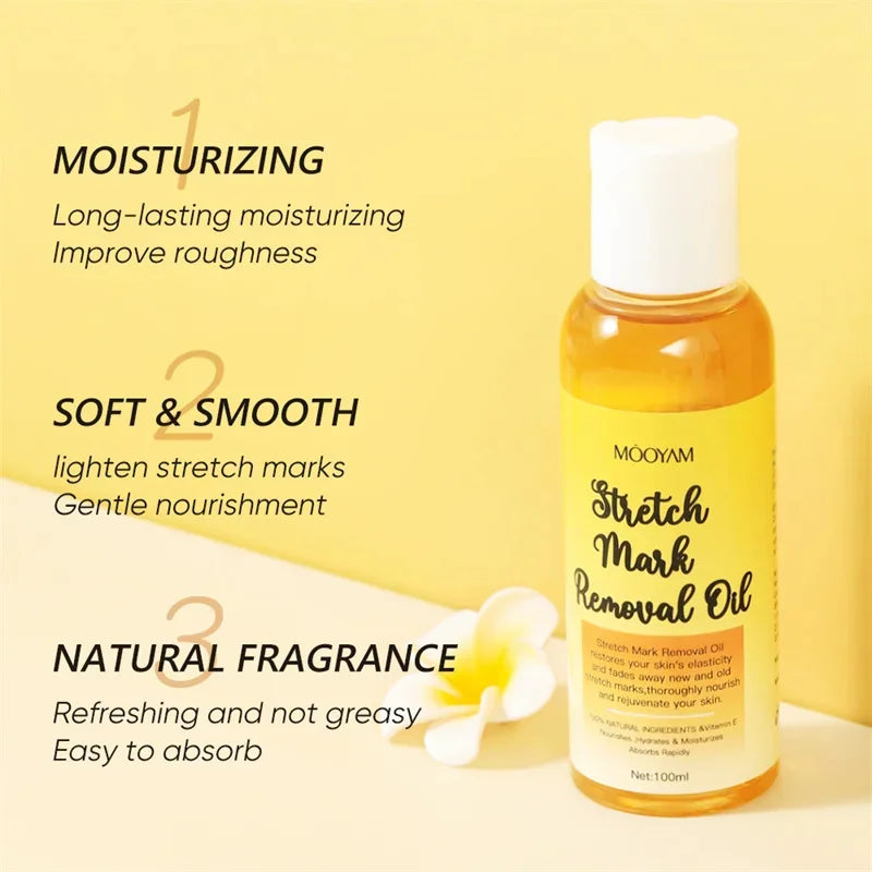 Stretch Mark Removal Oil Removes Postpartum Pregnant Women Scar Repair Obesity Stretch Mark Anti-Aging Firming Serum Skin Care