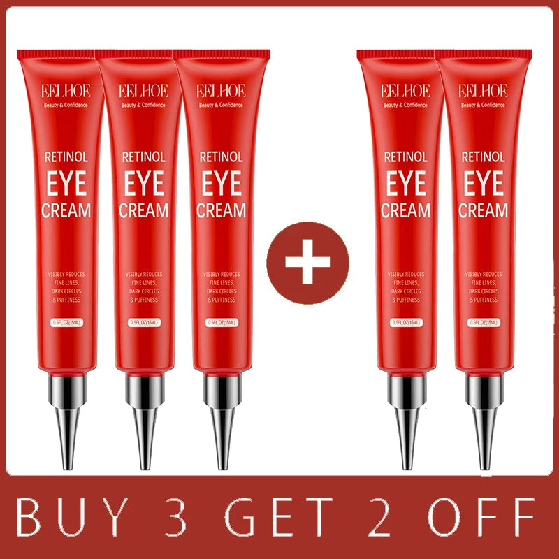 Anti Wrinkle Eye Cream Remove Eye Bags Puffiness Lifting Firming Smooth Skin Care Moisturizing Instant Eye Massage Cream