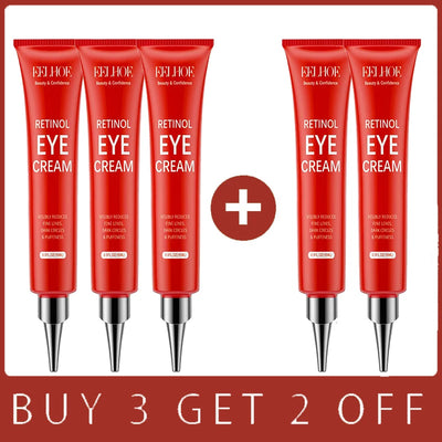 Anti Wrinkle Eye Cream Remove Eye Bags Puffiness Lifting Firming Smooth Skin Care Moisturizing Instant Eye Massage Cream