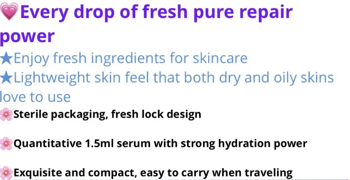 High end wrinkle essence, fast absorption makes you 20 years younger