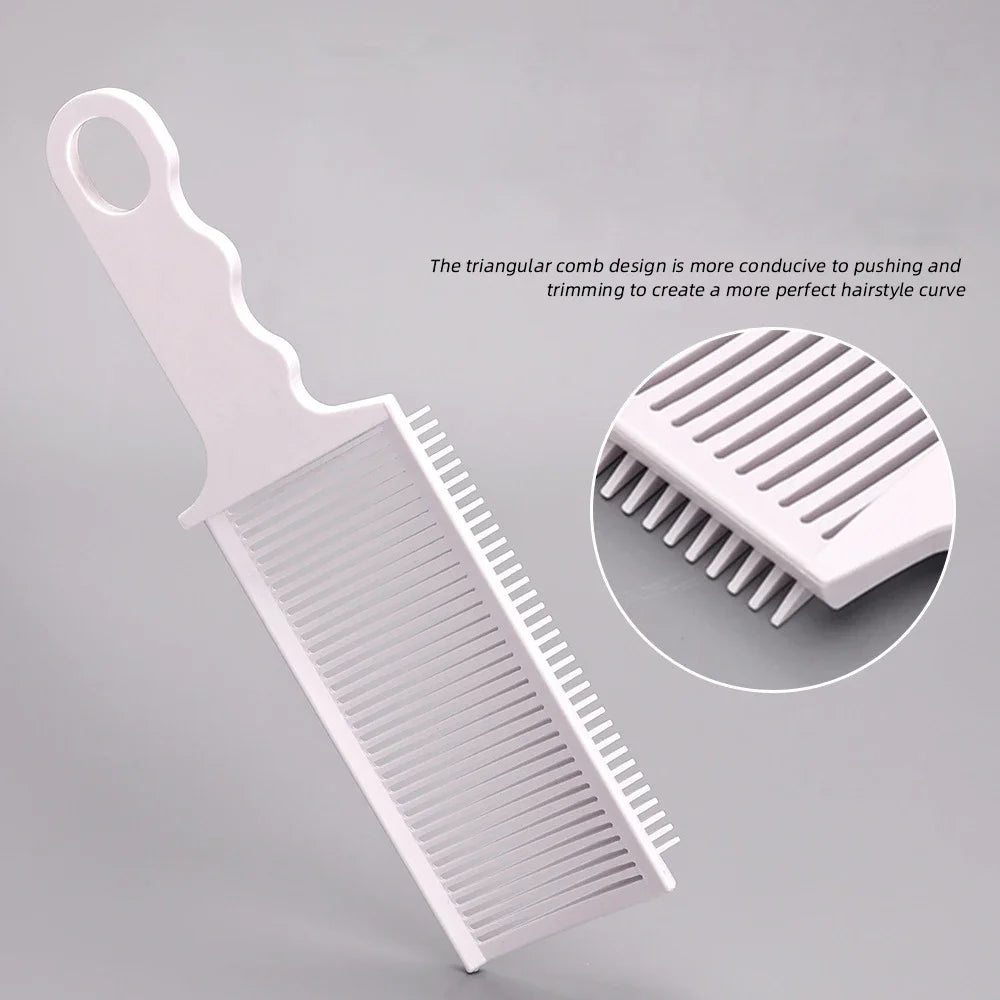 Barber Flat Topper Fading Comb Guide Professional Hair Styling Comb Heat-resistant Hair Cutting Clippers Salon Hairdresser Tools