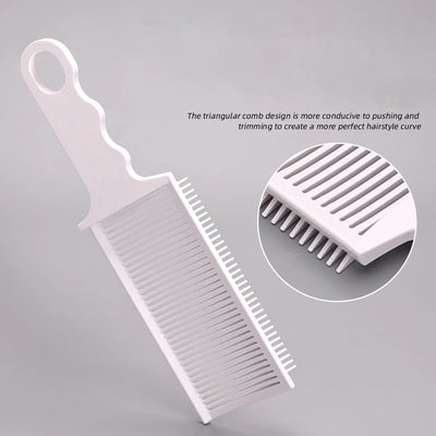 Barber Flat Topper Fading Comb Guide Professional Hair Styling Comb Heat-resistant Hair Cutting Clippers Salon Hairdresser Tools