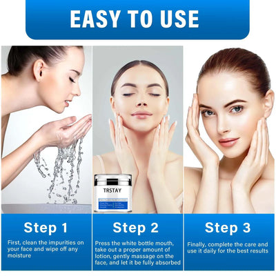 Triple Lipid Peptide Cream, Anti-Aging Triple Lipid Restore Cream with Ceramide Face Moisturizer and Skin Barrier Repair