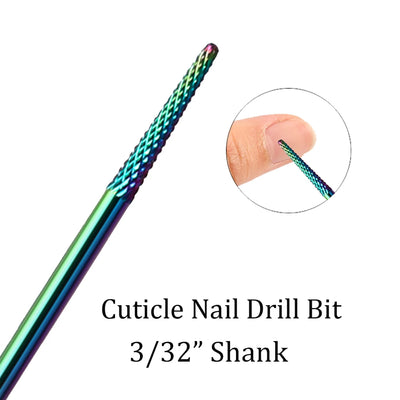 1pc Tungsten Carbide Nail Drill Bit Cutter For Manicure Machine Carbide Electric Nail Drill Milling Cutter For Nail Accessories