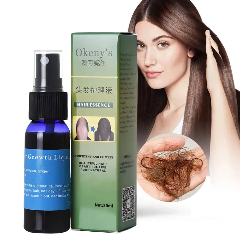 Ginger Hair Growth Essence Yuda Pilatory Stop Hair Loss Fast Hair Growth Products for Men and Woman  Grow Restoration 30ml