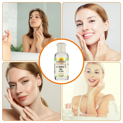 75ml Vitamin E Oil Face Serum Oil Shrink Pores Anti Wrinkle Aging Freckle Anti-wrinkle Lightens Dark Spots Repair Face Skin Care