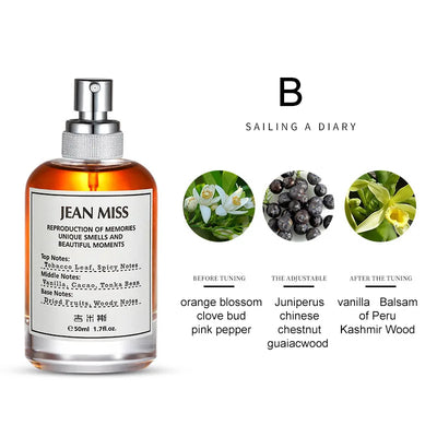 Lazy Weekend Lab Perfume Brand Unisex Mixed Sandalwood Musk Eau De Toilette Fresh Natural Lasting Fragrance Charming Perfume