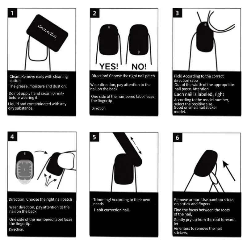 Handmade Press On Nails Medium Cool Reusable Decoration Fake Nails Full Cover Artificial Manicuree Wearable Orange Nail Store