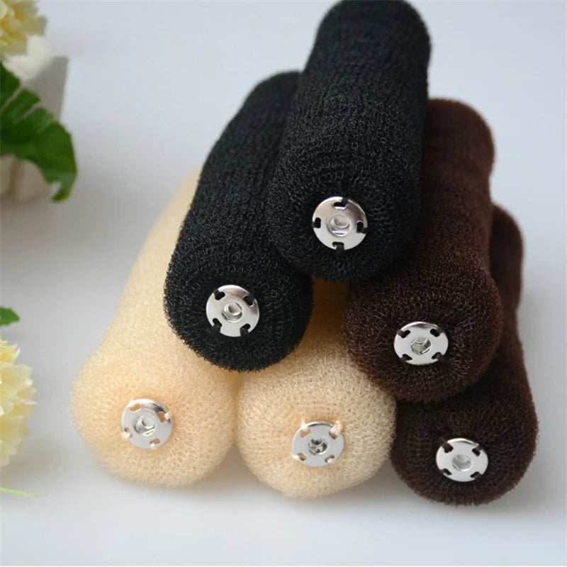 Hair Bun Maker Donut Magic Foam Sponge 3 Styles Hair Styling Braiders Tools Twist Headband Hairs Braiders Women Styling Tools
