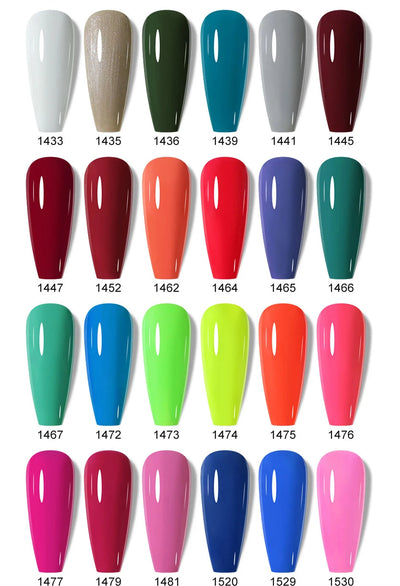 Clou Beaute Nail Gel Polish Kit 15ml Soak Off UVLED Nails Varnish Semi Permanent Nail Art Gels Lacquer Top Base Coat Gel Lacquer