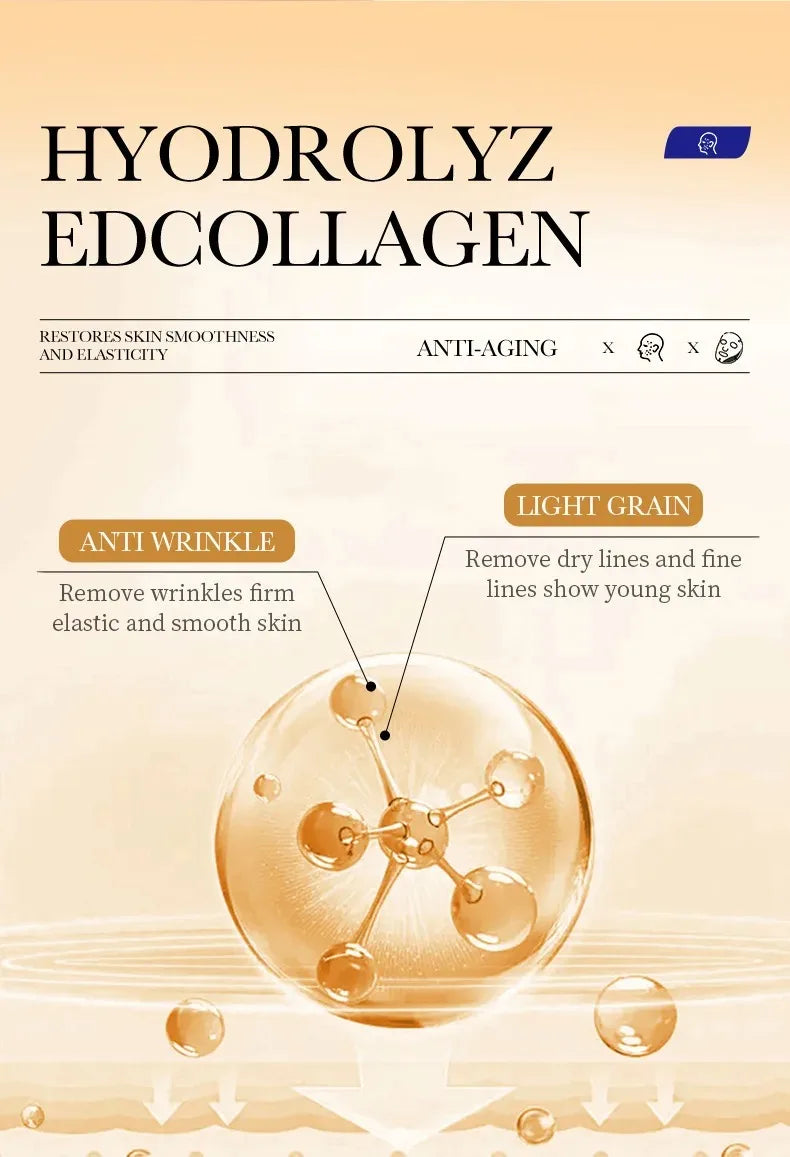 5/10/20/30pcs SADOER Collagen Face Mask Firming Moisturizing Repair Brightening skincare Face Sheet Mask Facial Masks Skin Care