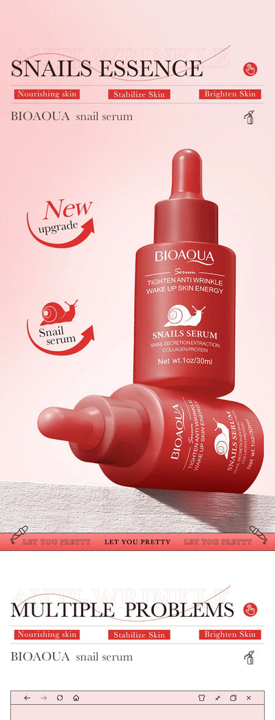 BIOAQUA Vitamin C Retinol Hyaluronic Acid Serum Moisturizing Brightening Hydrating Firming Facial Essence Beauty Face Skin Care