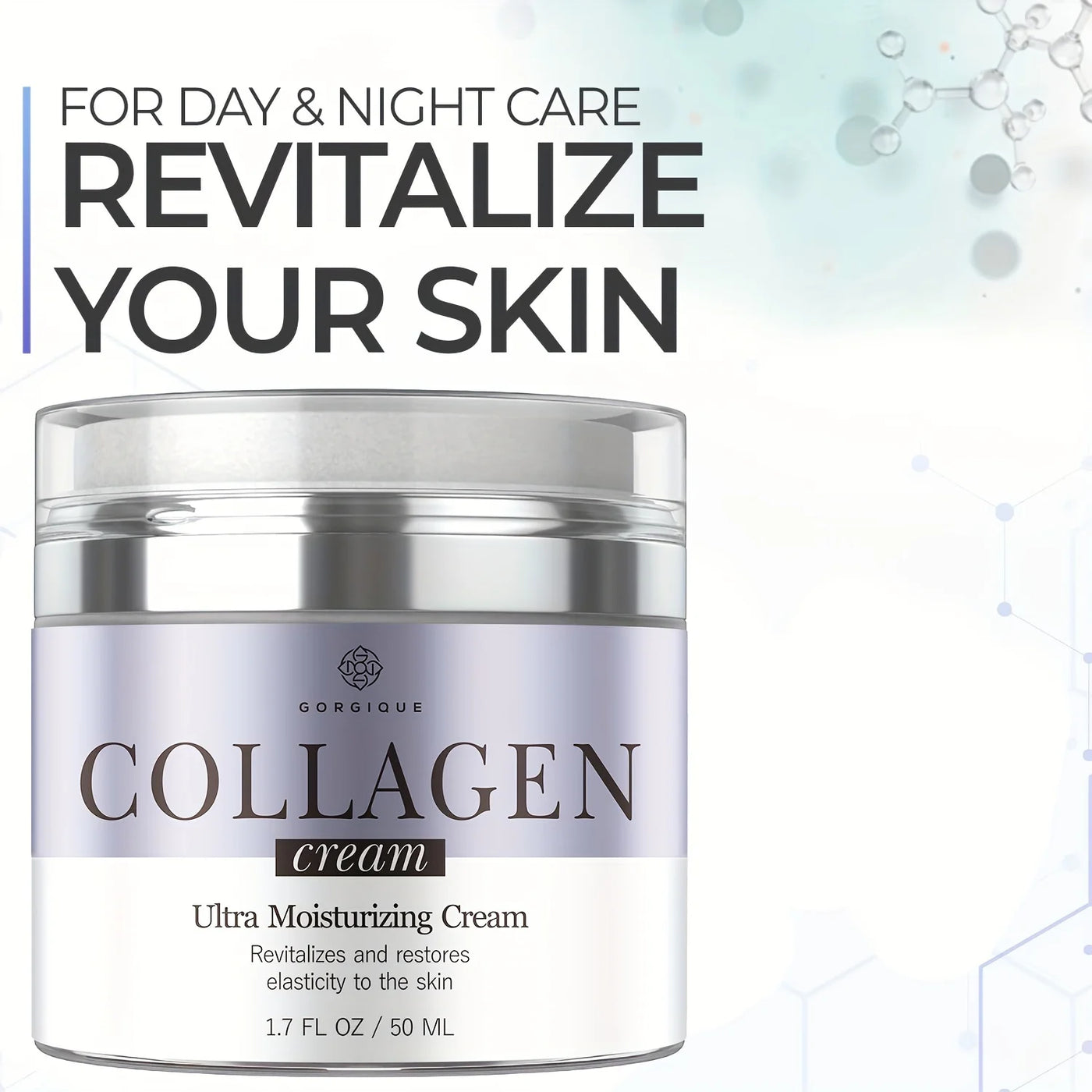 Collagen Face Moisturizer Ultra Moisturizing Cream Avoids Wrinkles Improves The Firmness and Elasticity of The Skin