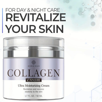 Collagen Face Moisturizer Ultra Moisturizing Cream Avoids Wrinkles Improves The Firmness and Elasticity of The Skin