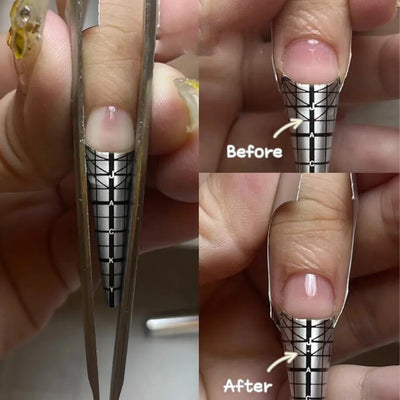 100pcs Nail Extension Guide Stickers French Nails Form Shaper Beginner DIY Acrylic/UV Gel/Poly Acrylic Gel Manicure Extension&*&
