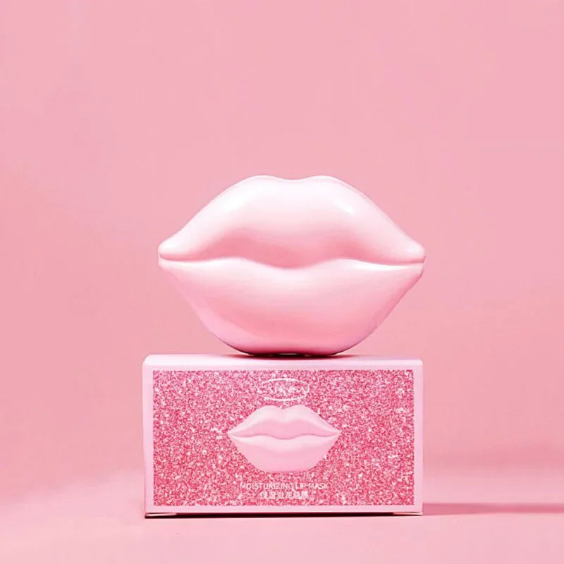 Cherry Collagen Essence Lip Balm Improve Dryness Dullness Fade Lips Lines Deep Moisturizing Nourishing Lip Mask