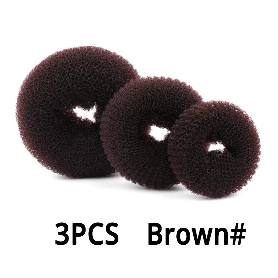 Hair Accessories S/M/L Hair Doughnut Dish Hair Donut Bun Maker Wig Hair Donut Braids Hair Bun Headband Doughnut Maker