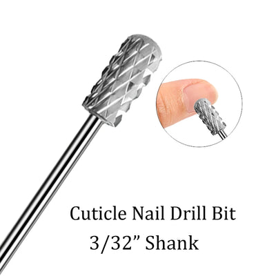 1pc Tungsten Carbide Nail Drill Bit Cutter For Manicure Machine Carbide Electric Nail Drill Milling Cutter For Nail Accessories