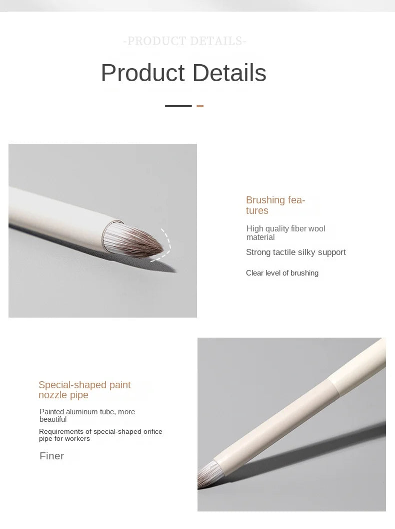Pencil Tip Concealer Brush Decree Pattern Lacrimal Sulcus Eye Bag Dark Under-eye Circles Precise Concealer Brush Small Makeup