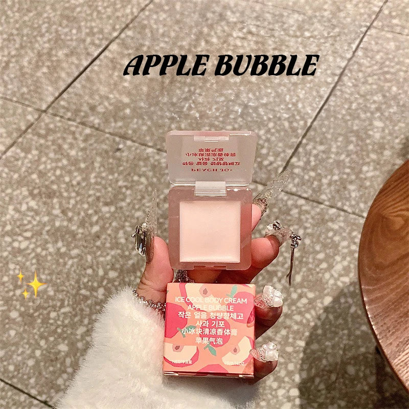 Small Ice Cube Solid Perfume Refreshing and Fragrant Lasting Deodorants Eliminate The Odor Lasting Balm Fruit Tea Fragrant Paste