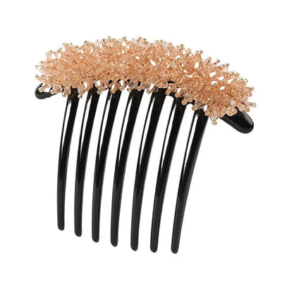 Women Hair Comb Rhinestone Crystal Hair Clips Hairpins Lady Bride Wedding Party Headdress Headwear Elegant Hair Accessories