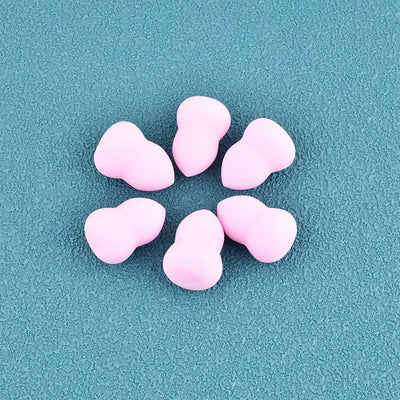 6/30/100Pcs Mini Makeup Sponge Soft Cute Face Beauty Egg Cosmetic Powder Puff for Foundation Cream Concealer Makeup Blender Tool