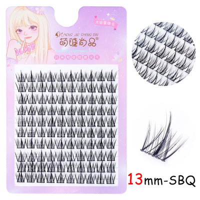 Individual Eyelashes DIY Eyelash Clusters Natural Fake Eyelashes Lash Clusters Manga Lashes Newbie Daily Eyelashes Makeup