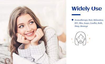 HIQILI 100ML Pure Sandalwood Essential Oil Lavender Jasmine Eucalyptus Peppermint Ylang Ylang Frankincense (Choose Scent)