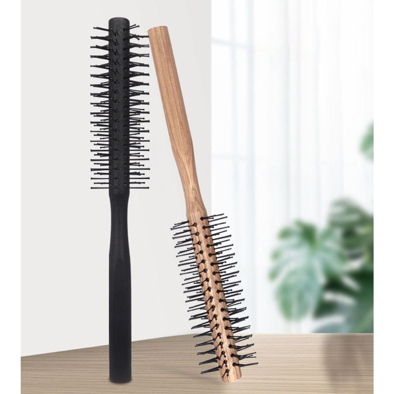 Round Hair Comb Curling Hair Brushes Curly Hairbrush Massage Roller Comb Hairdressing Salon Blowing Styling Drying Drop Shipping