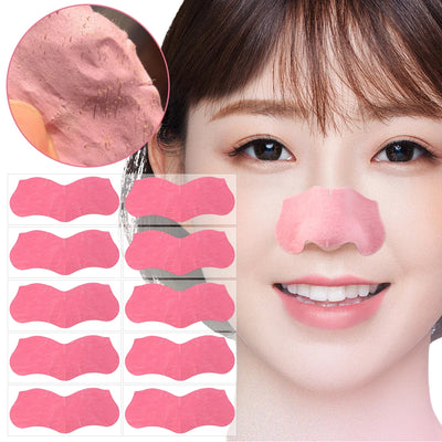 Peel Off Nose Blackhead Remover Mask Deep Cleansing Shrink Pore Acne Treatment Strips Nose Patches Face Skin Care Beauty Tools