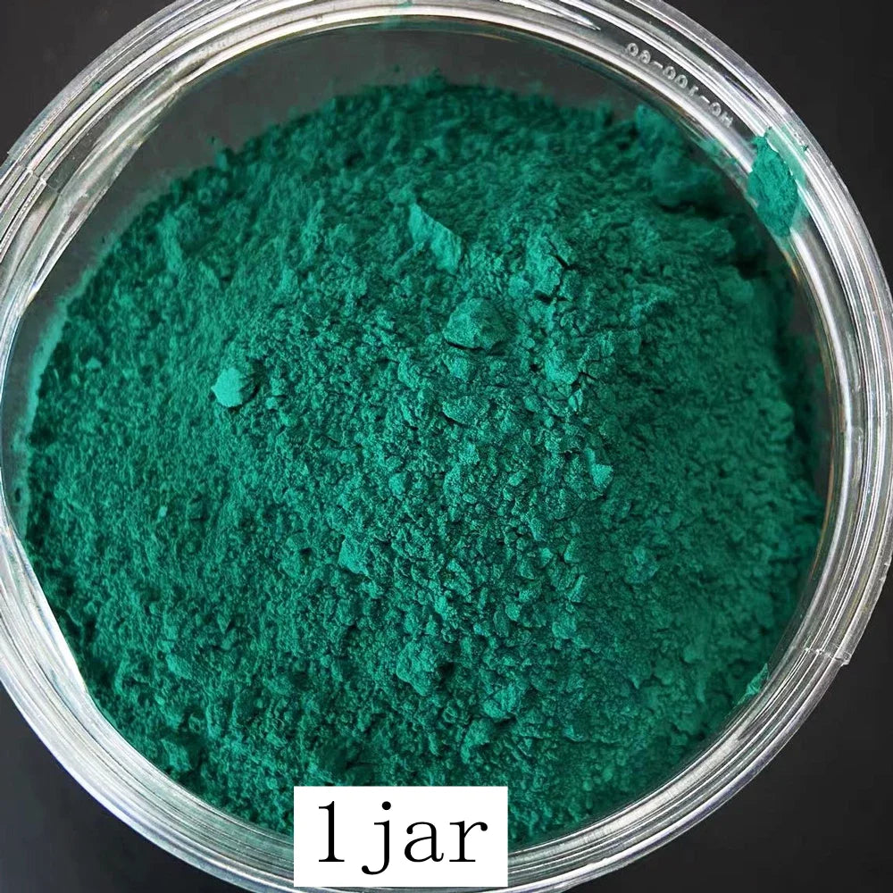 Cosmetic Grade Matte Chromium Oxide Hydroxide Green Pigment Iron Oxide Powder Use Lipstick DIY Nail Polish Brick Paint Candle
