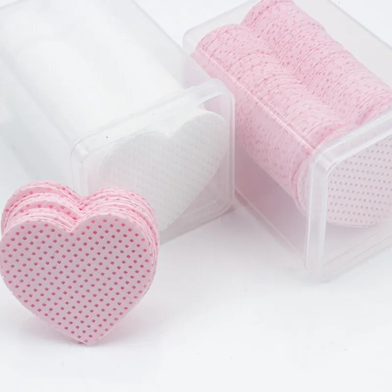 200 Pcs Glue Cotton Wipes Lint Free Pads Nail Polish Remove Wipes Cleaning Manicure Tool Gel Polish Removal Pad Paper Wipes
