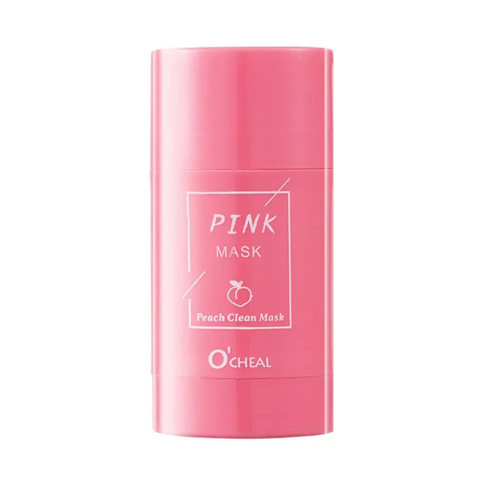 Green Tea Stick Facial Mask Deep Cleaning Mud Cream Replenish Water Moisturize Control Oil Shrink Pores Remove Blackheads