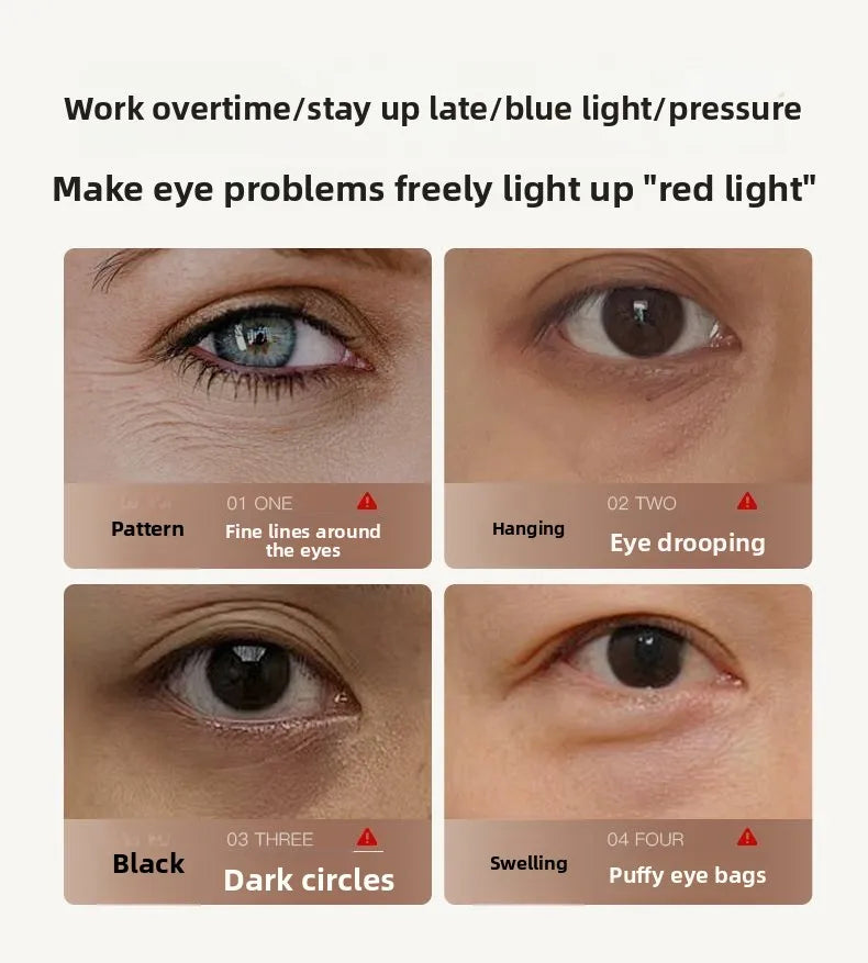 Anti-wrinkle and rejuvenating eye cream, moisturizing, nourishing, improving dullness, firming and removing eye bags