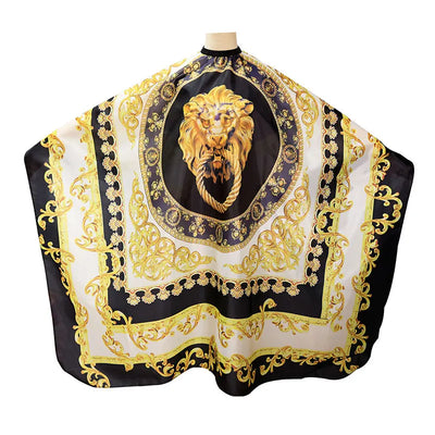 Professional Hairdressing Hairdresser Cloth Lion Pattern Gown Barber Waterproof Hairdresser Apron Haircut capes Accessories