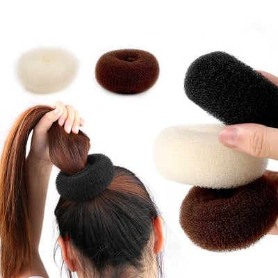 Hair Accessories S/M/L Hair Doughnut Dish Hair Donut Bun Maker Wig Hair Donut Braids Hair Bun Headband Doughnut Maker