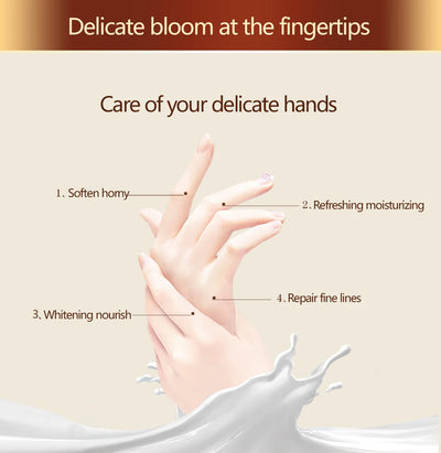 Milk Honey Soft Hand Cream Anti Aging Nourishing Smooth Anti Cracking Hands Repairs Dry Wrinkles Soften Skin Skin Care