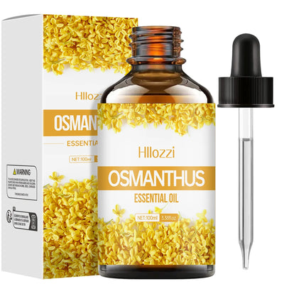 100ml/60ml/30ml Osmanthus essential oil Plant essential oil Pure essential oil Humidifier Aromatherapy Soap DIY Production