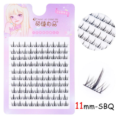 Individual Eyelashes DIY Eyelash Clusters Natural Fake Eyelashes Lash Clusters Manga Lashes Newbie Daily Eyelashes Makeup