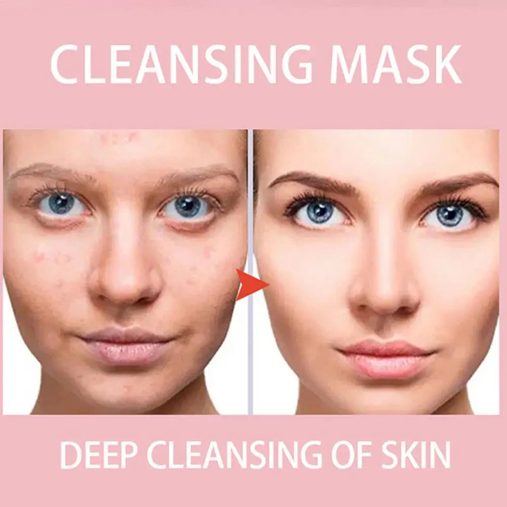 Green Tea Stick Facial Mask Deep Cleaning Mud Cream Replenish Water Moisturize Control Oil Shrink Pores Remove Blackheads