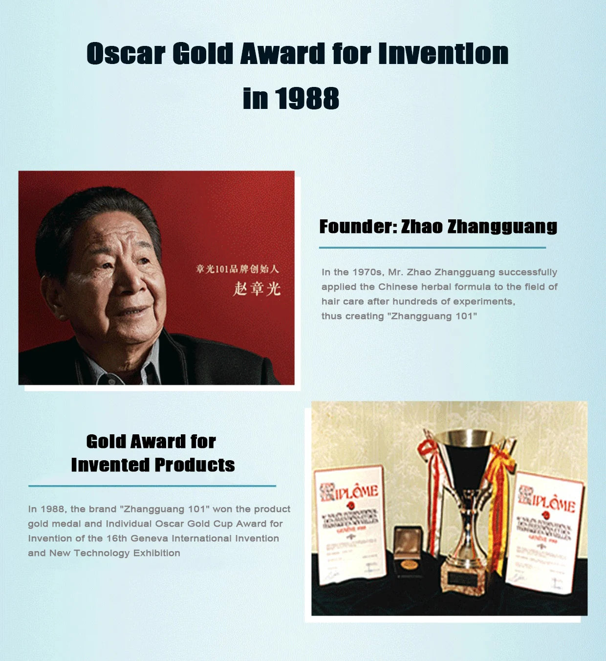 ZHANGGUANG 101 500G Anti Hair Loss Shampoo Repair Damaged Hair Smooth Hair Nourishing Conditioner