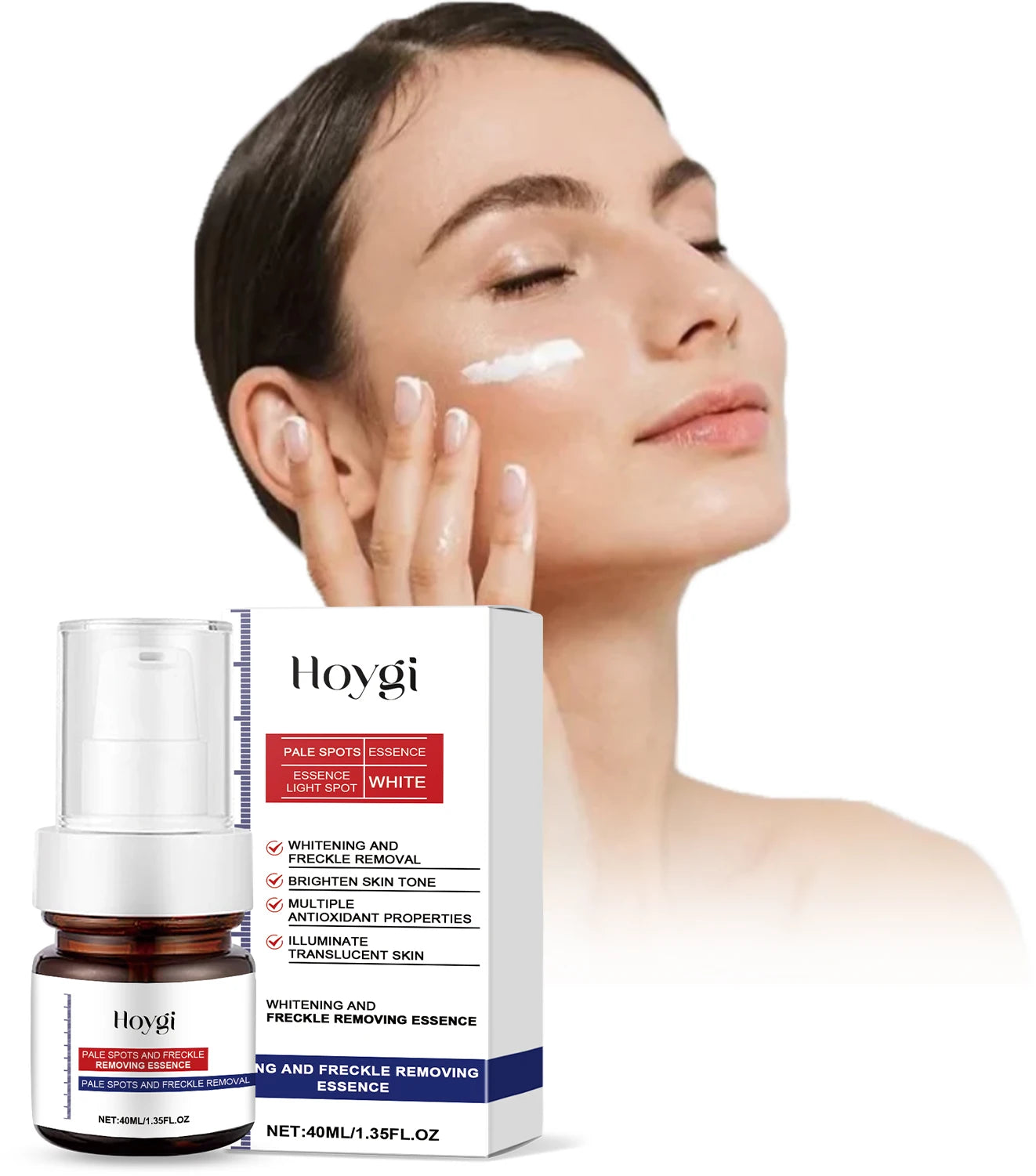 Hoygi Vitamin C Walnut Antioxidant Cream Brightening Tone Evening Dark Spot Correcting Hydrating Lightweight Fast Absorbing Skin