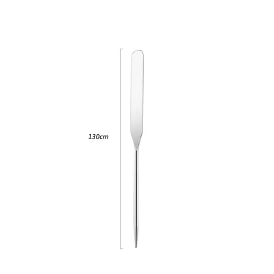 Stainless Steel Cosmetic Scraper Spatula Facial Scraping Massage Foundation Cream Scooping Mixing Stick Professional Makeup Tool