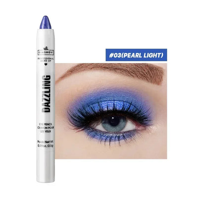 Highlighter Eyeshadow Pencil Waterproof Glitter Matte Nude Eye Shadow Lying Silkworm Makeup Pigment Cosmetics White Eyeliner Pen