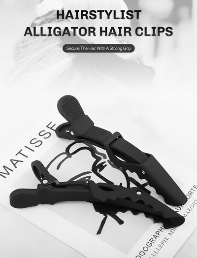 6pcs/lot Hair Clip Hairdressing Clamps Claw Section Alligator Clips Barber For Salon Styling Hair Accessories Hairpin For Women