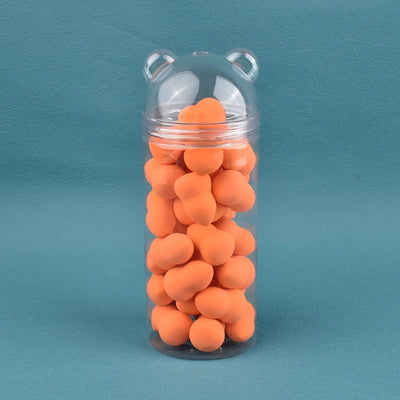 6/30/100Pcs Mini Makeup Sponge Soft Cute Face Beauty Egg Cosmetic Powder Puff for Foundation Cream Concealer Makeup Blender Tool