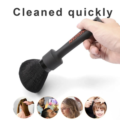 Hair Salon Cleaning Soft Brush Hairdressing Special Haircut Tool Barber Face Makeup Brushes Sweeping Hair Brush Neck Brush